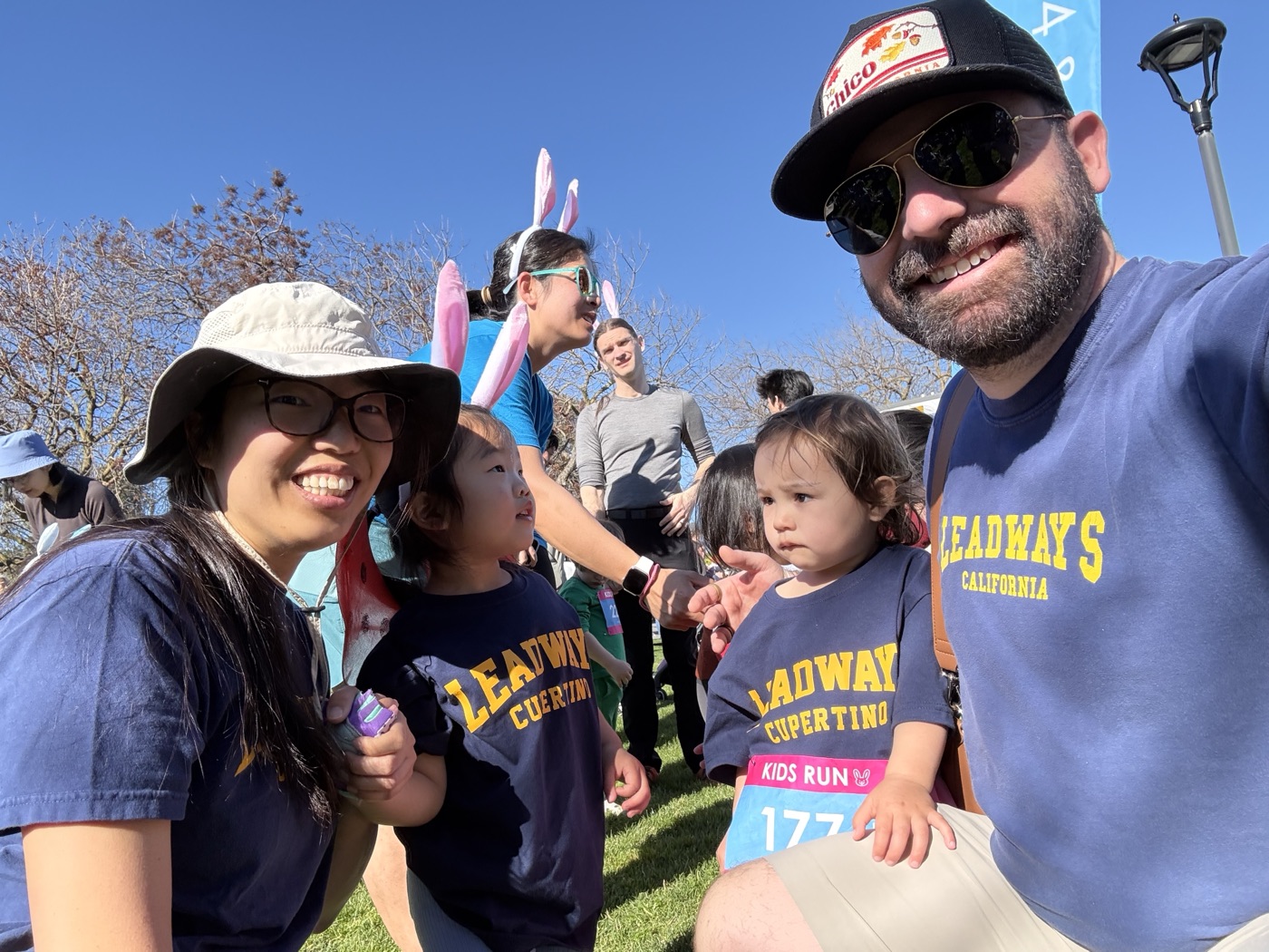 Leadways families at a community event